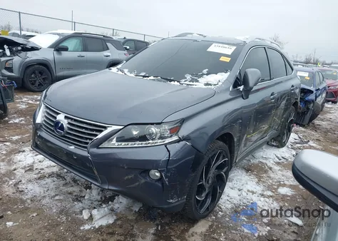 2013 Lexus Rx 450H из США, поврежденный, VIN JTJBC1BA7D2449985